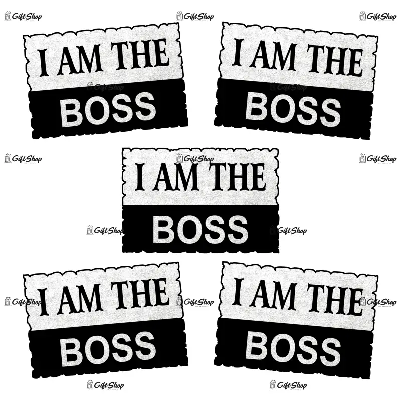 Mgs074-magnet frigider-i am the boss